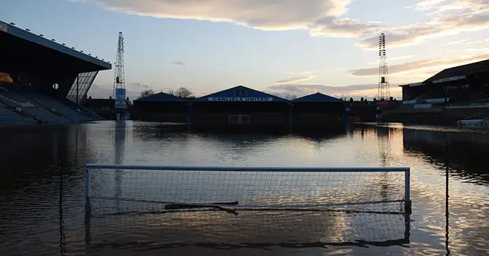 Carlisle United and their two-year battle to get over Storm Desmond