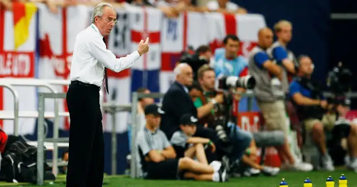 Can you name every player capped by England under Sven-Goran Eriksson?