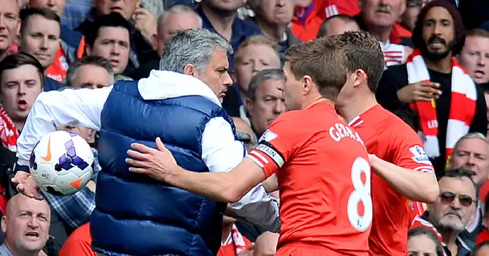 How Jose Mourinho’s approach and fortunes changed in 13 visits to Anfield