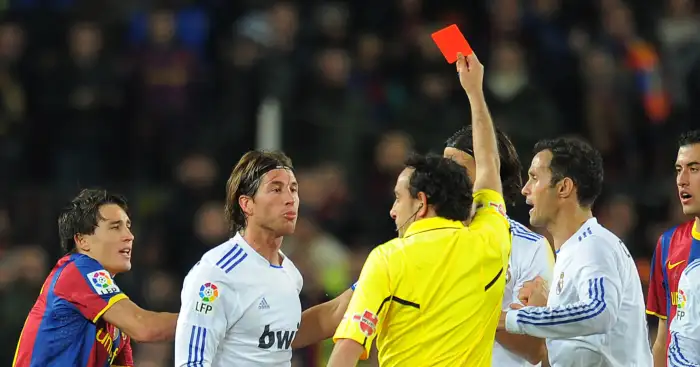 The nine most ridiculous red cards of Sergio Ramos’ Real Madrid career
