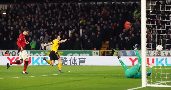 Diogo Jota’s finish was great, but the way he lay down Luke Shaw was better