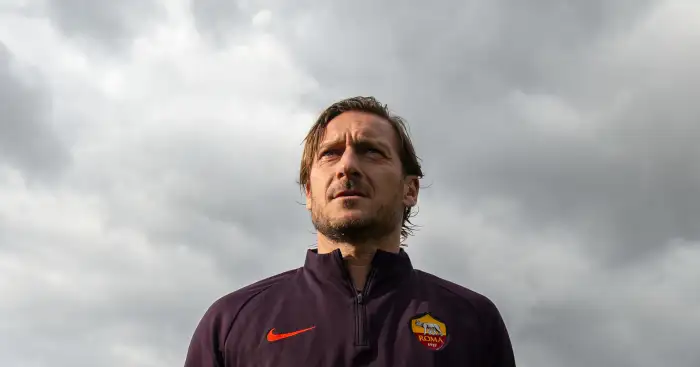 Watch: Totti gets rainbow flicked; stays cool as f*ck; lobs goalkeeper