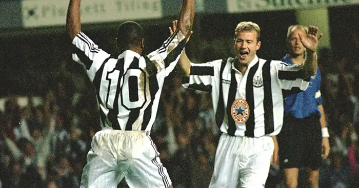 Alan Shearer remembers asking Les Ferdinand for the Newcastle No.9 shirt