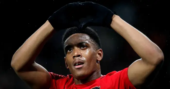 Comparing Man United’s record with and without Martial under Solskjaer