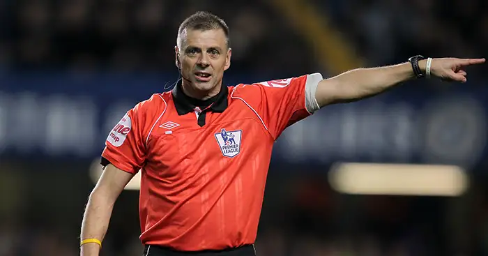 Mark Halsey admits missing foul on Massadio Haidara ‘tore him up’