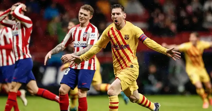 Six stats to highlight Lionel Messi’s incredible record vs Atletico Madrid