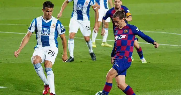 Griezmann & Messi have discovered backheel telepathy & now we’re scared
