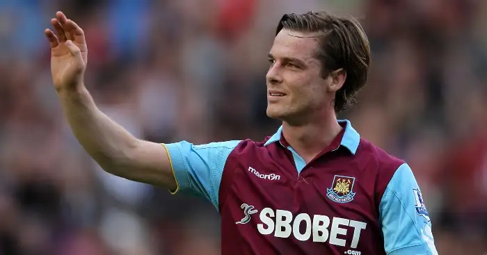 An ode to Scott Parker’s trademark 360 degree turns at West Ham
