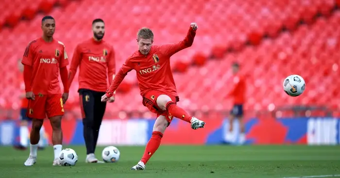 Walker & Trent are still trying to work out how De Bruyne spotted this pass