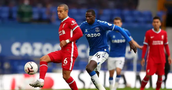 Five impressive stats from Thiago’s Merseyside derby debut for Liverpool