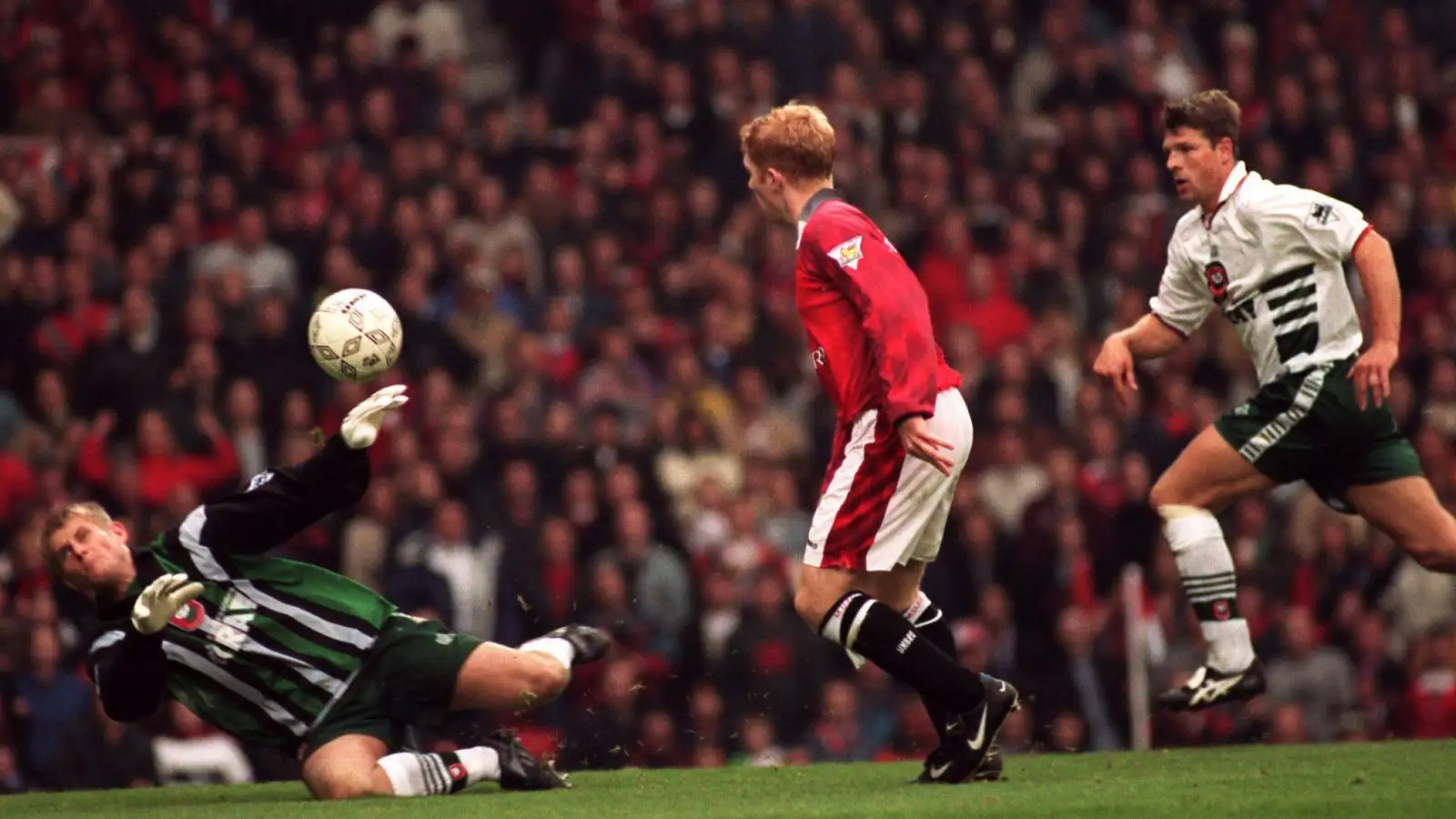 When Paul Scholes made tw*ts of Barnsley’s defence with the filthiest first touch ever