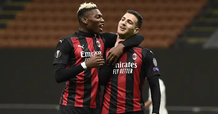Watch: Man Utd loanee Diogo Dalot scores, makes perfect assist for Milan