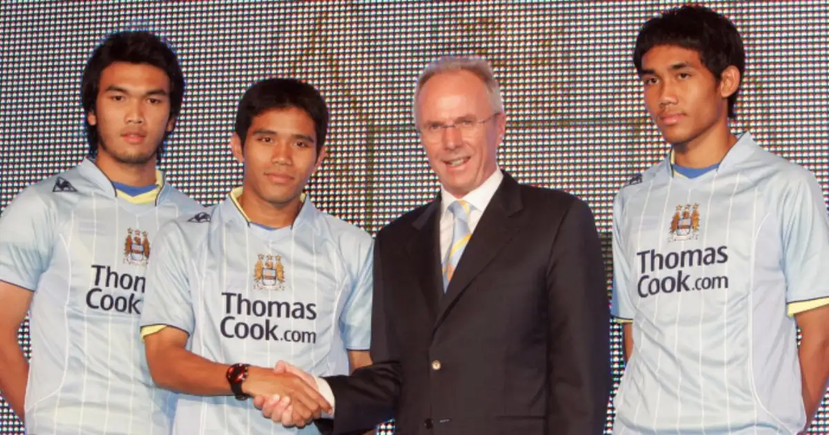 Recalling when Thaksin Shinawatra signed three Thai players for Man City… & what became of them