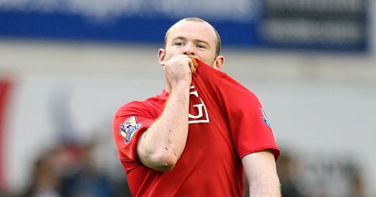 When Rooney kissed the Man Utd badge vs Everton not once, but twice