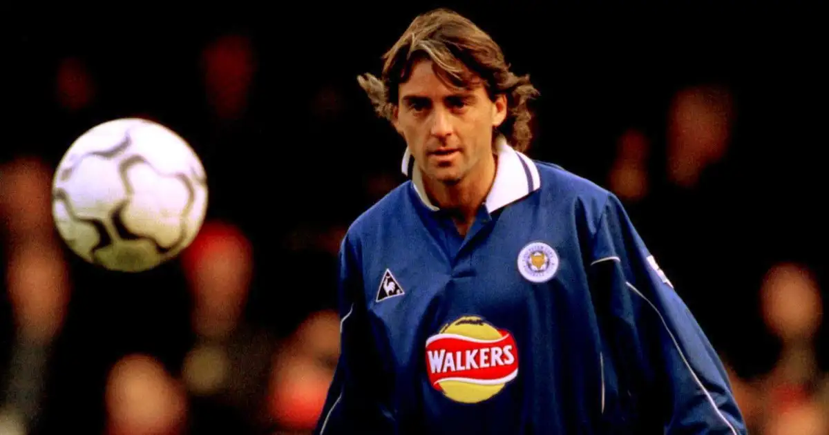 Roberto Mancini wasn’t at Leicester long, but he left an indelible mark