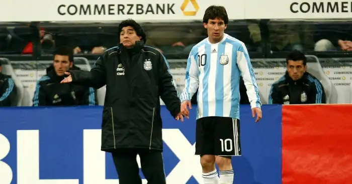 Throwback: Messi & Maradona show unreal telepathy with slick passing
