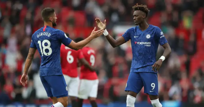 Comparing Tammy Abraham and Olivier Giroud since the start of 19-20
