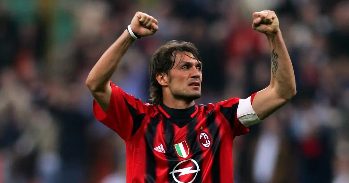 Forget about Maldini’s defending and just *look* at his wondergoals