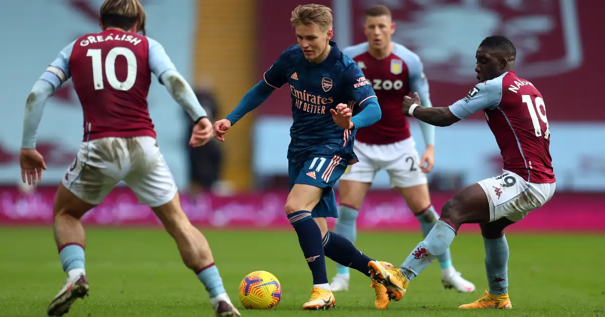 Watch: Every touch from Martin Odegaard in lively Arsenal cameo
