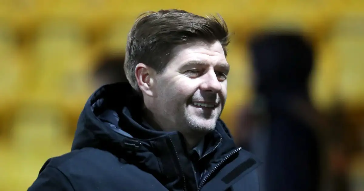 Watch: Steven Gerrard dances & slides across floor in Rangers dressing room