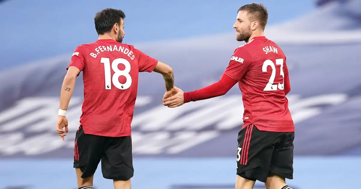 Five stats from Luke Shaw’s amazing performance in the Manchester derby
