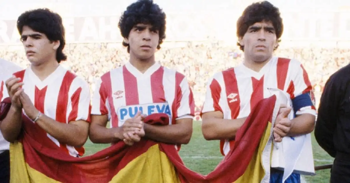 The story of the day all 3 Maradona brothers played for Granada