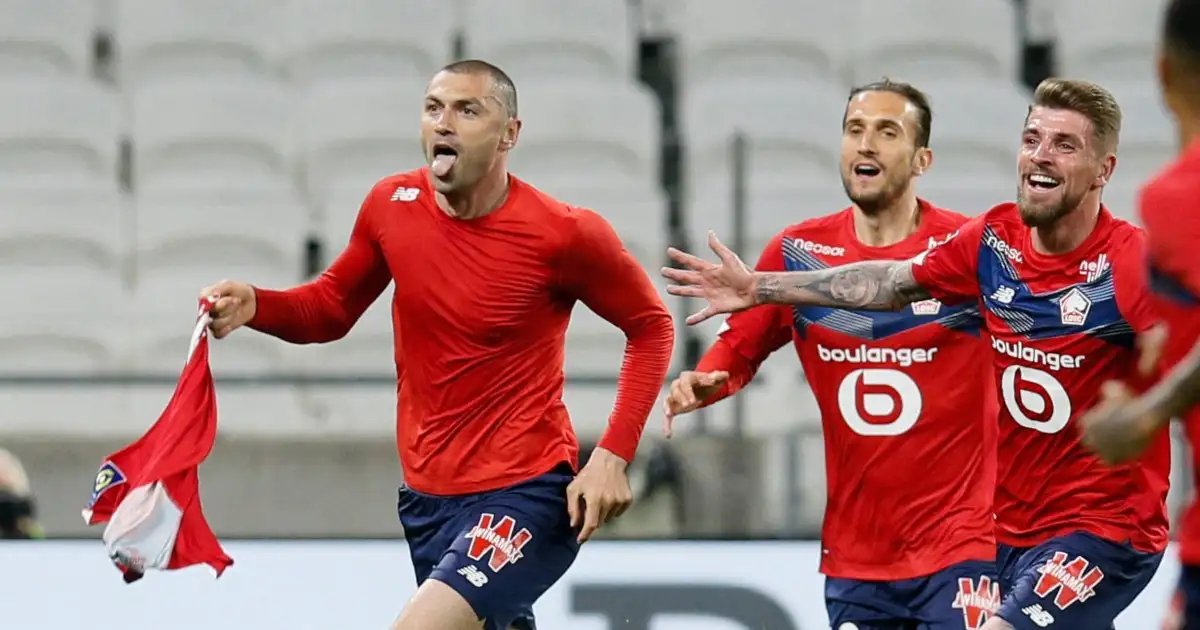 Burak Yilmaz is living his career in reverse as he inspires Lille’s title hopes