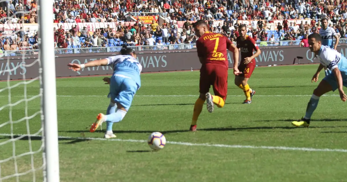 Remembering when Lorenzo Pellegrini took the p*ss during the Rome derby