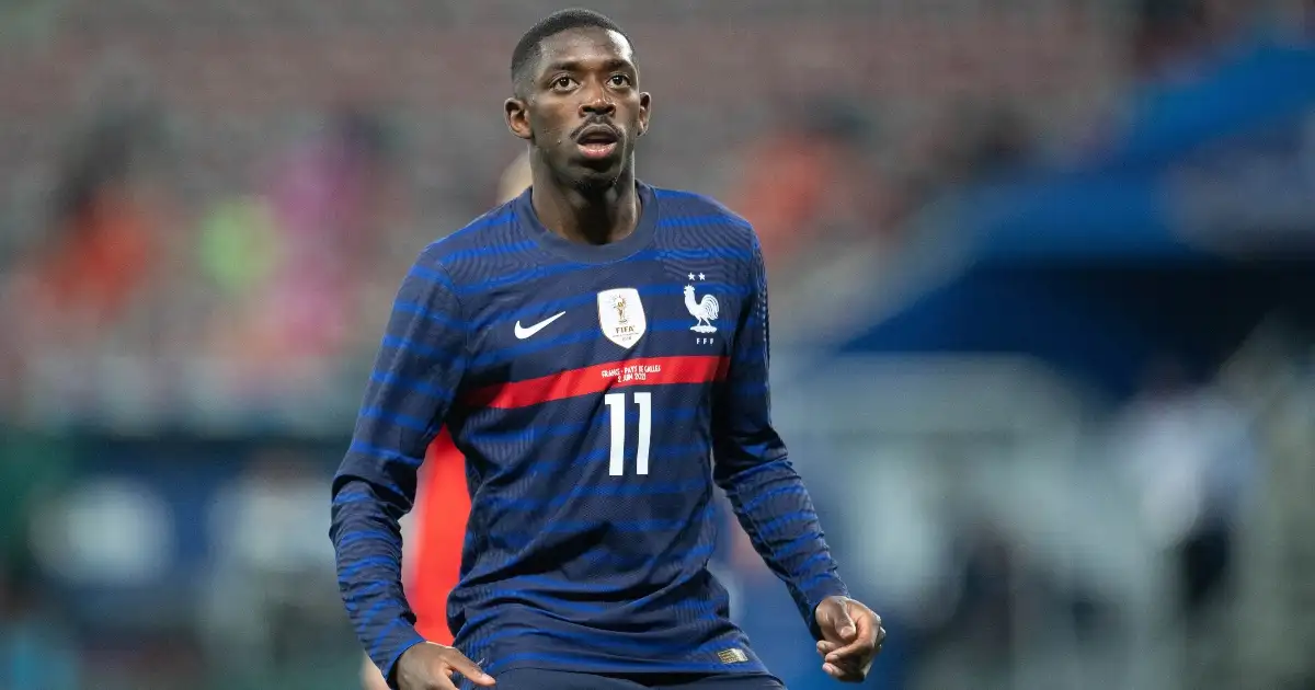 Watch: France sub Ousmane Dembele spanks the post with fierce shot