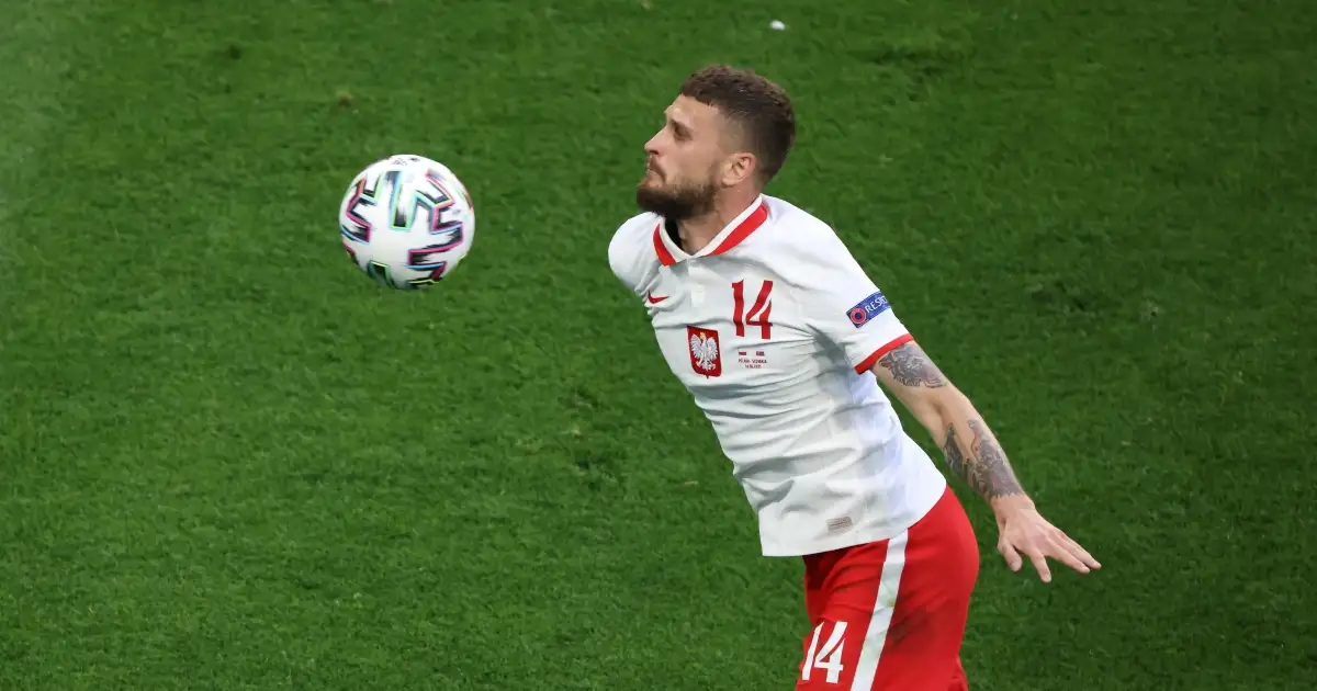 Watch: Leeds’ Mateusz Klich almost scores long-range stunner for Poland