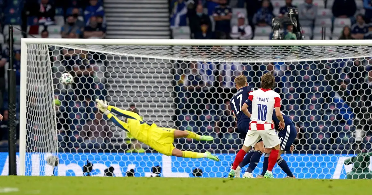 Watch: Luka Modric scores gorgeous long-range goal with outside of his foot
