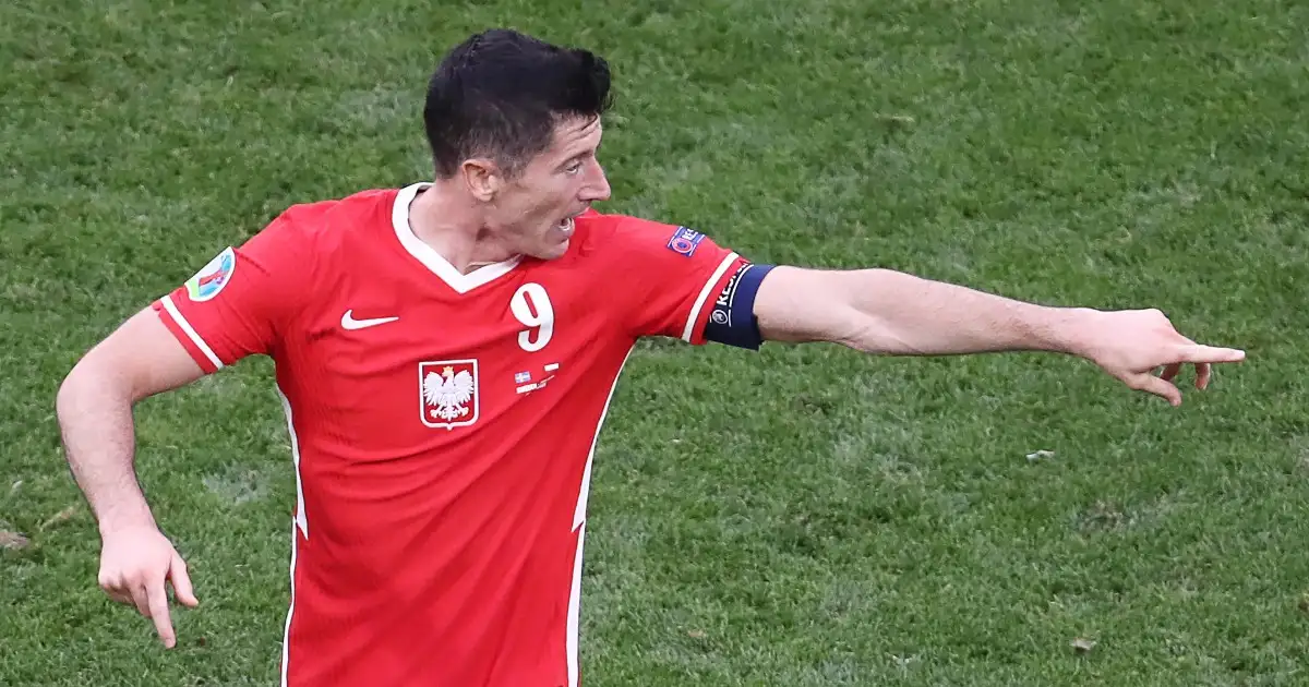 Watch: Lewandowski cruelly denied dramatic hat-trick goal for Poland
