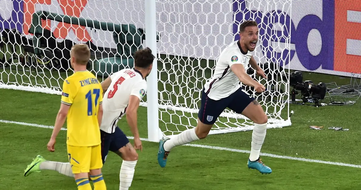 Jordan Henderson’s backheel shows England are now in p*ss-taking mode