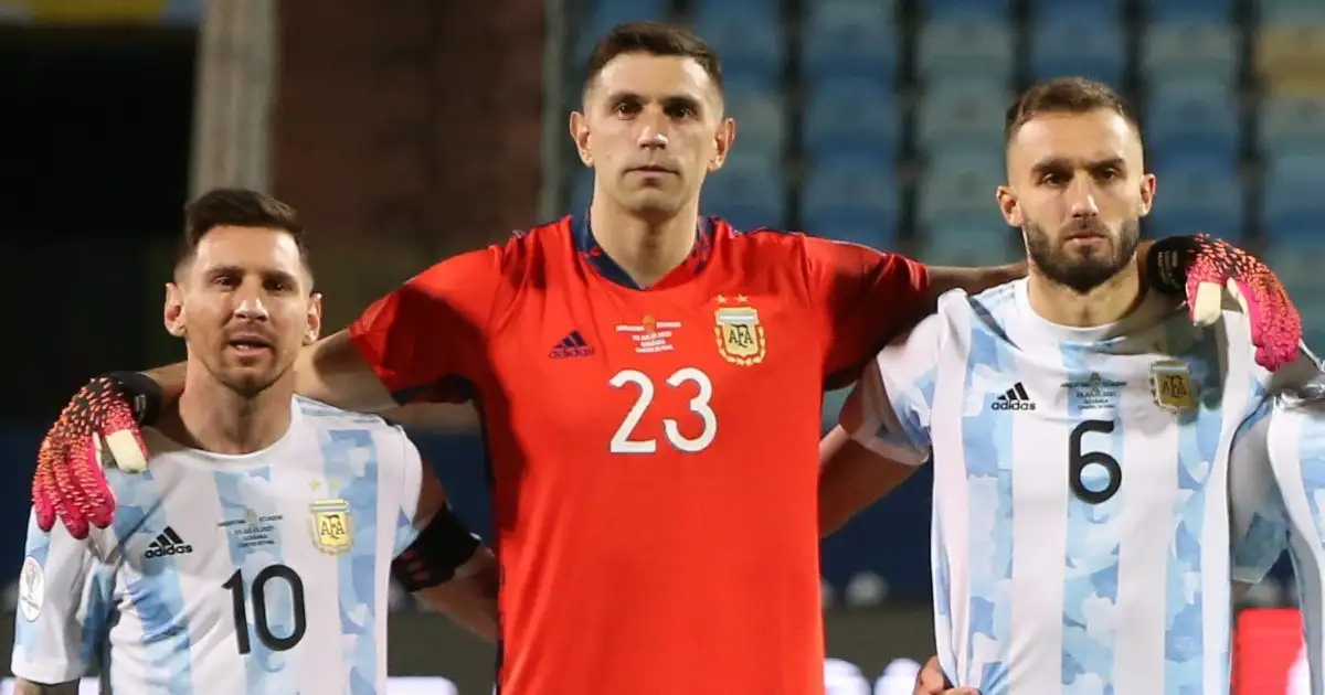 Watch: Aston Villa keeper Emi Martinez makes vital reaction save for Argentina