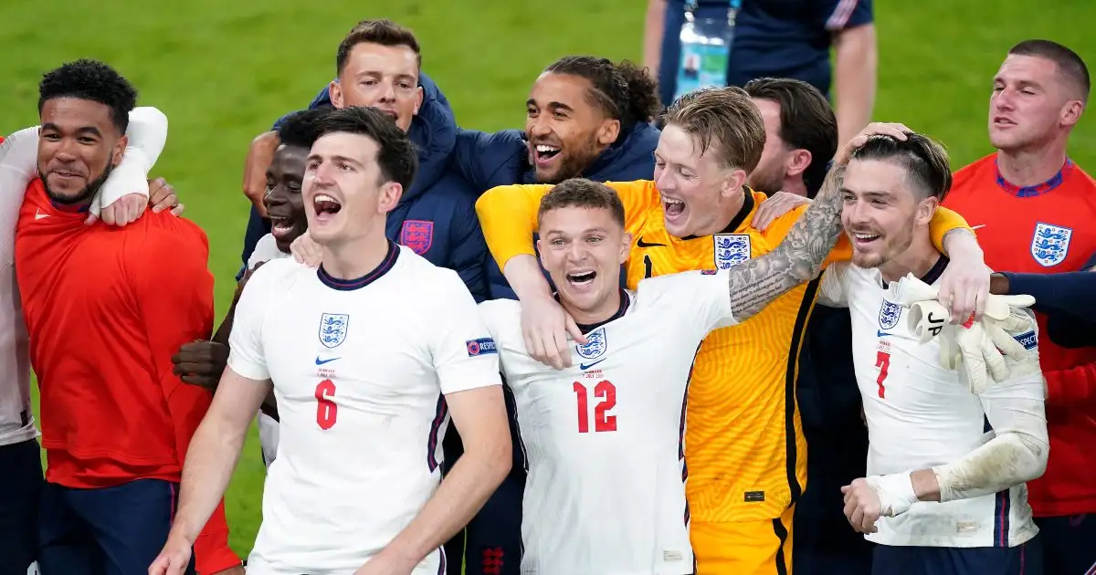 The average media player ratings from England’s victory over Denmark