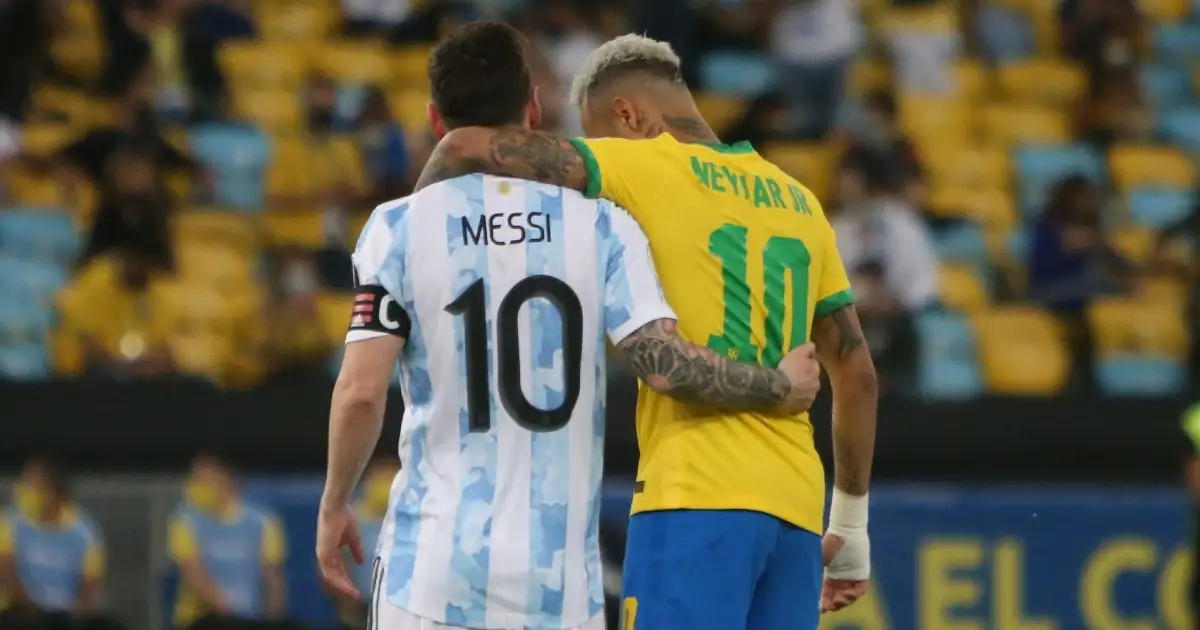 Watch: Lionel Messi consoles Neymar after Argentina win Copa final