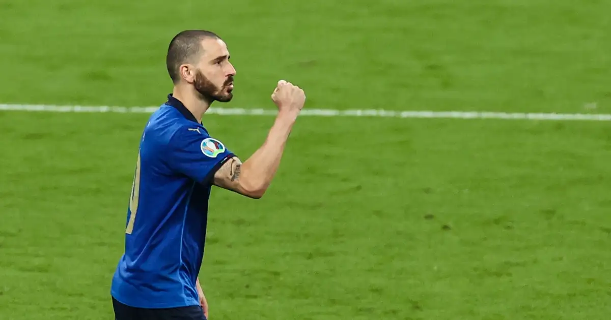 Watch: Italy’s Leonardo Bonucci yells “It’s coming to Rome!” at the camera