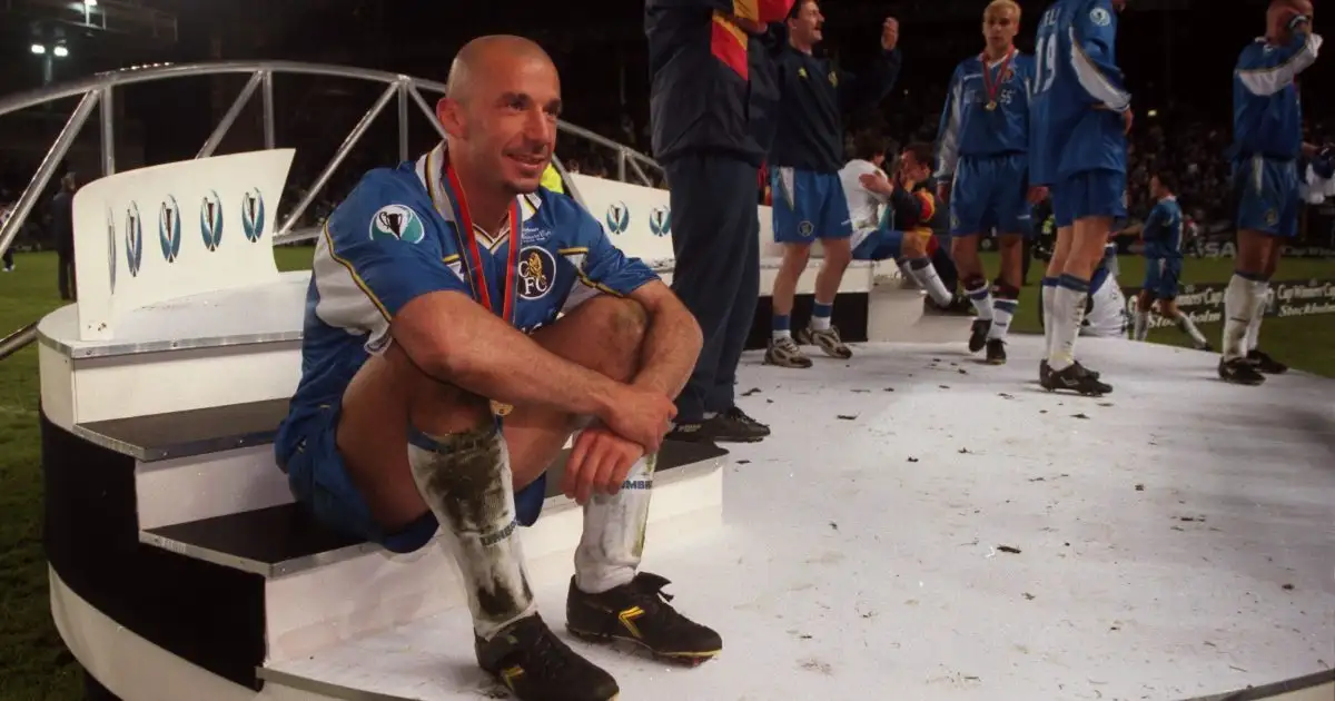 Gianluca Vialli at Chelsea: Smoking, champagne & standing ovations