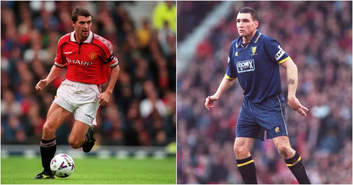 Recalling Roy Keane v Vinnie Jones – the PL’s ultimate hard b*stard clash