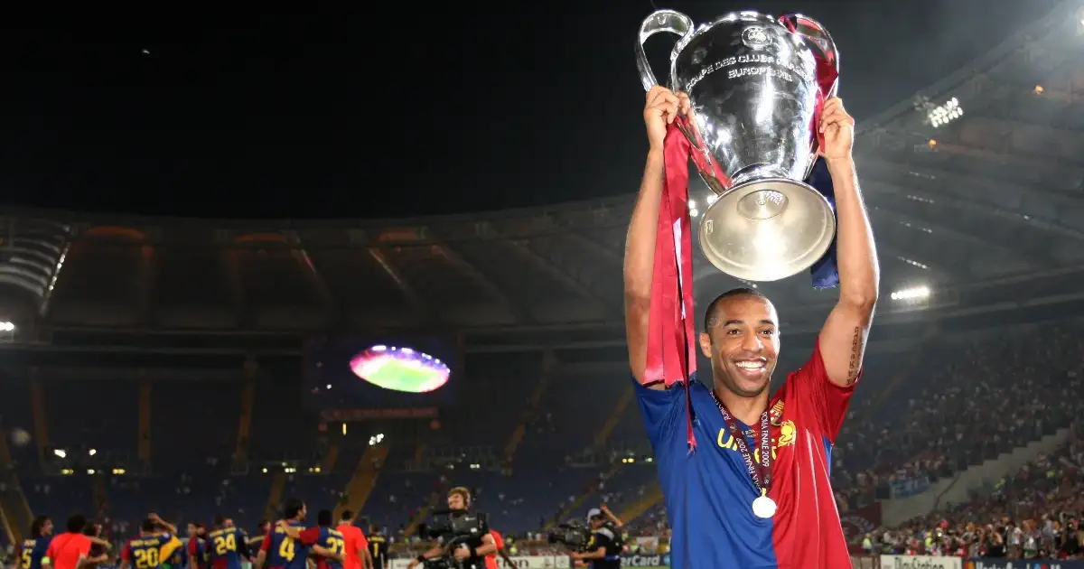 Outscoring Messi & winning it all: A tribute to Thierry Henry at Barcelona