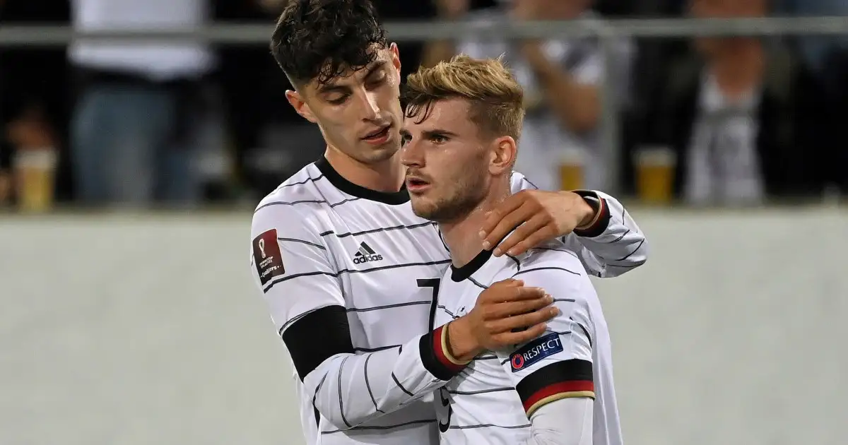 Watch: Chelsea’s Timo Werner nutmegs ‘keeper to score for Germany