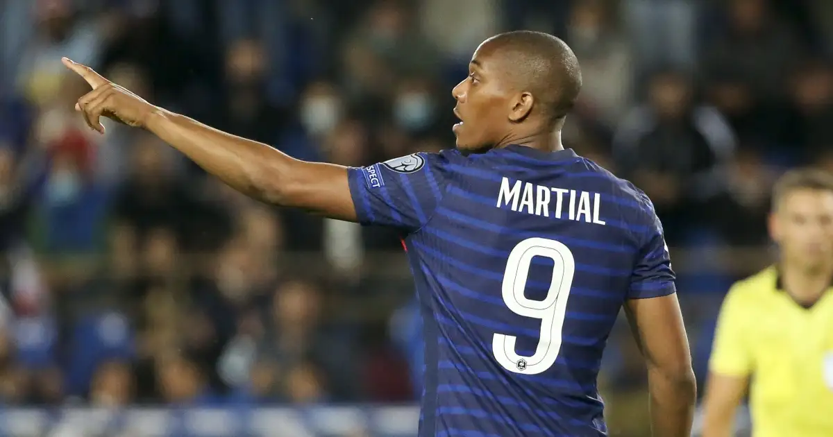 Watch: Martial spurns golden chance for France after superb Pogba pass