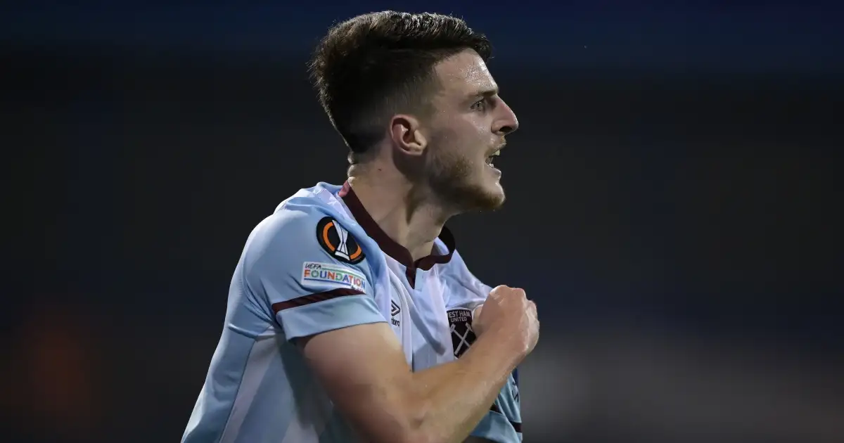 Declan Rice channelled his inner Toure and Vieira for Europa League goal