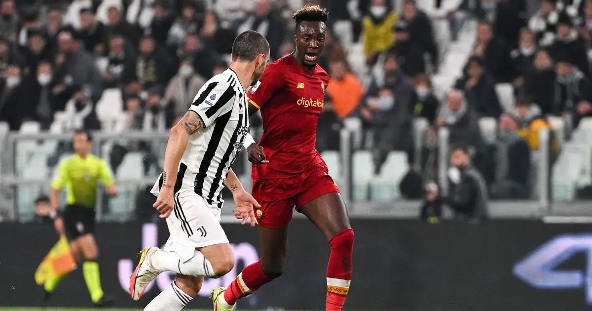 Watch: Ex-Chelsea man Abraham easily dribbles past Leo Bonucci