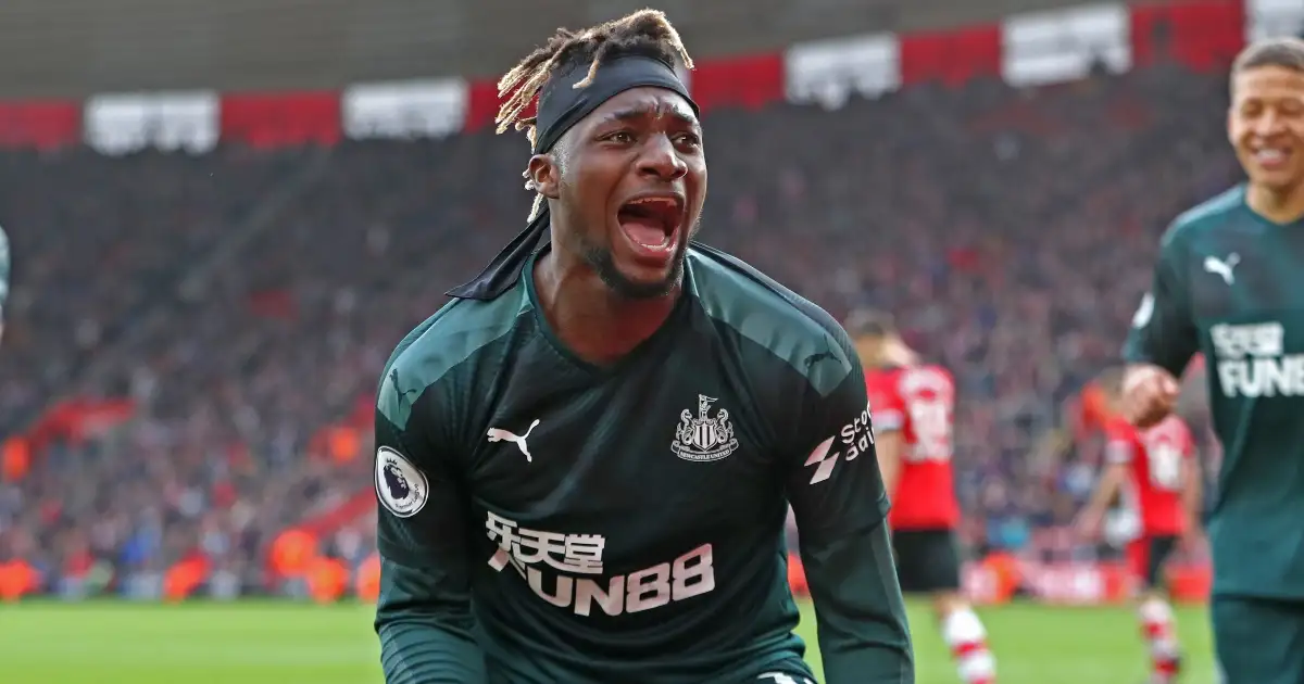 Saint Maximin Celebrating Newcastle