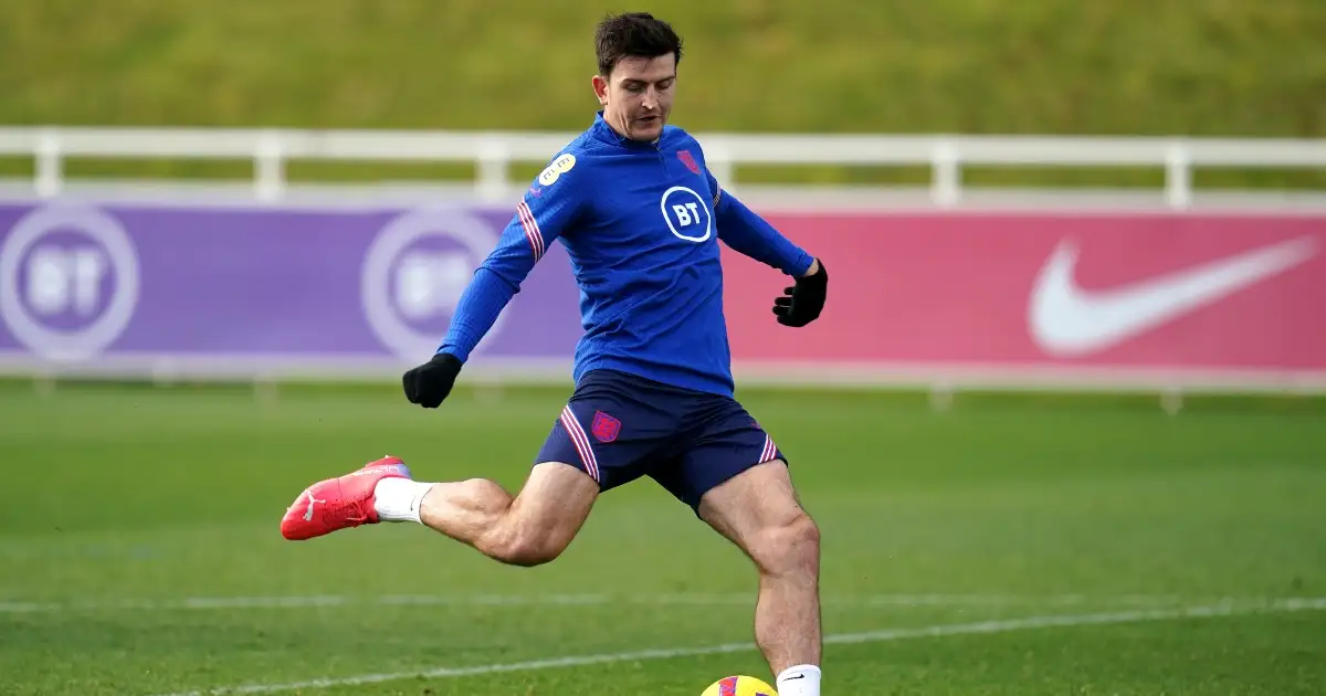 Watch: Man Utd’s Harry Maguire scores stunner in England training