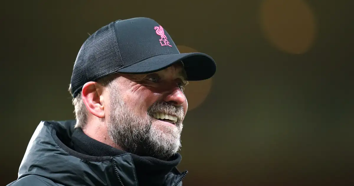 Watch: Klopp laughs as advertising board gets blown over in interview