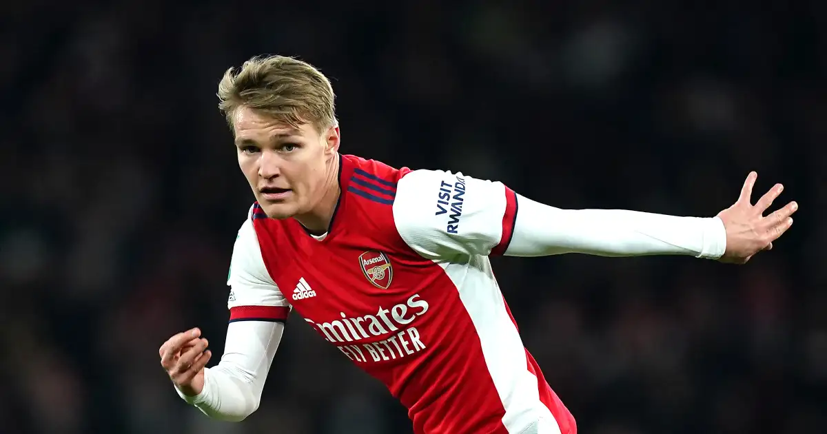 Watch: Martin Odegaard sees strong Arsenal penalty shout dismissed