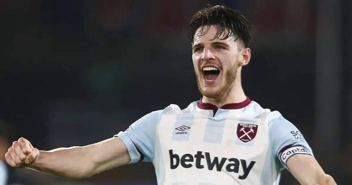 Comparing Declan Rice’s 21-22 stats to Man Utd’s current midfielders