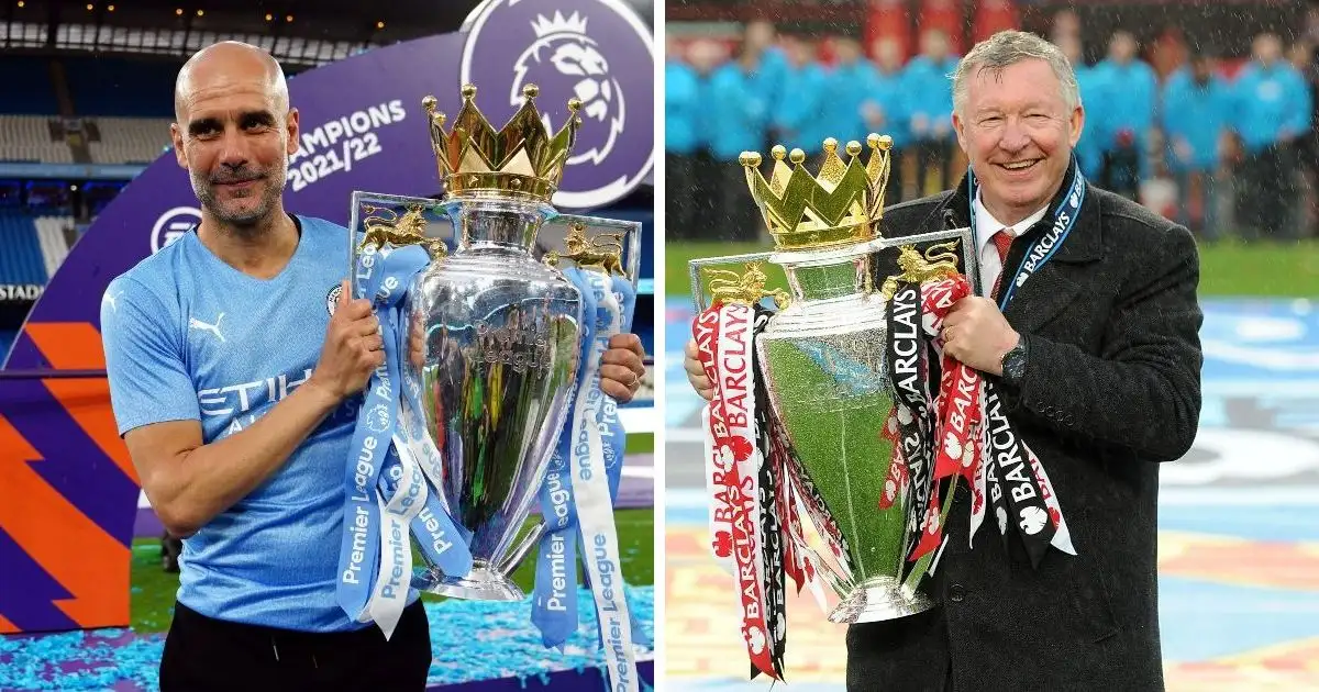 How Pep Guardiola’s Premier League record compares to Alex Ferguson’s